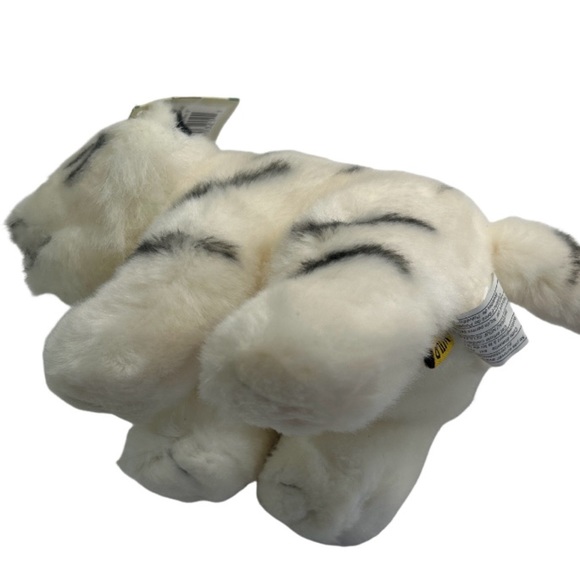 Wild Republic White Tiger Cuddlekin 8 Inch Stuffed Animal Toy - Picture 4 of 10